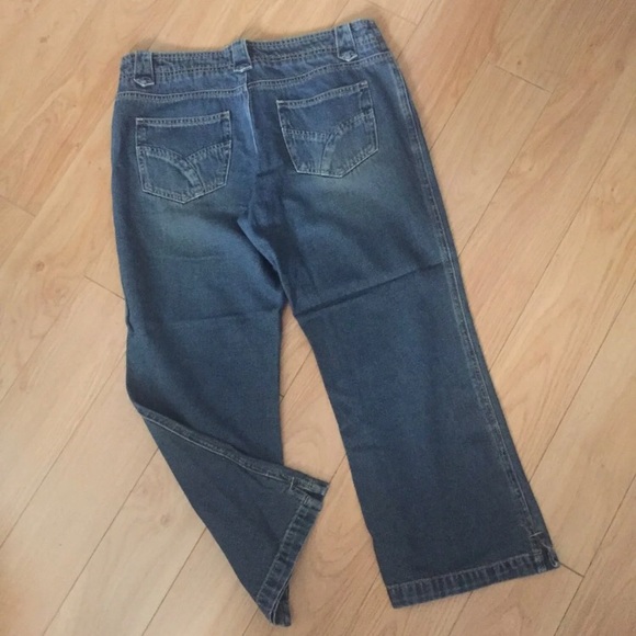 Tilt Tie Front Capri Jean, 7 - Picture 3 of 4